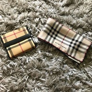 🤎 BUNDLE: Authentic Burberry Wallet & Scarf 🤎
